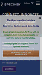 Mobile Screenshot of ispecimen.com